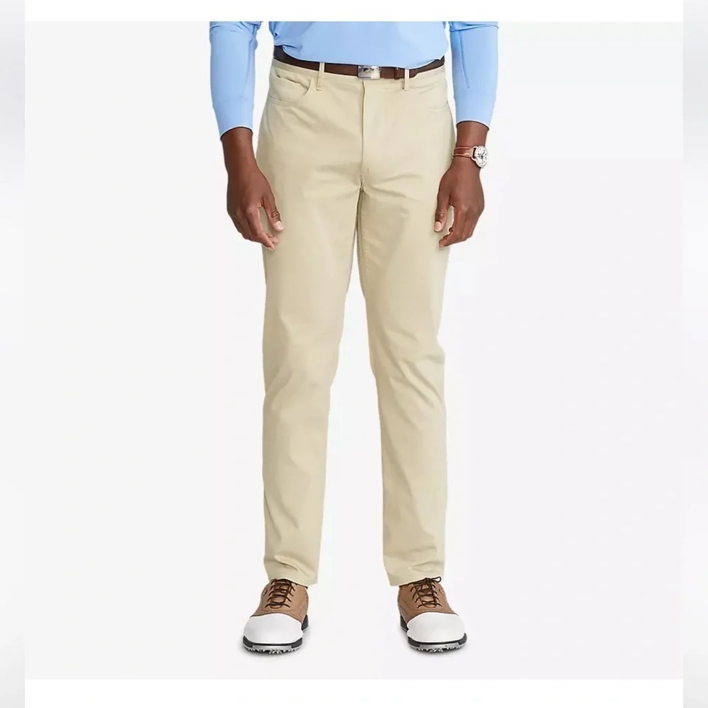 Polo Ralph Lauren Golf Flat Front Performance Tailored Fit Size 34/30